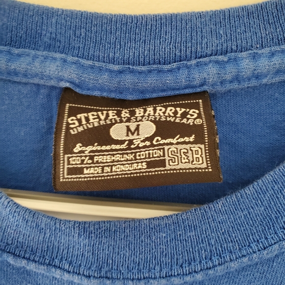 Blue Kansas University Jayhawks T-Shirt - Picture 2 of 5